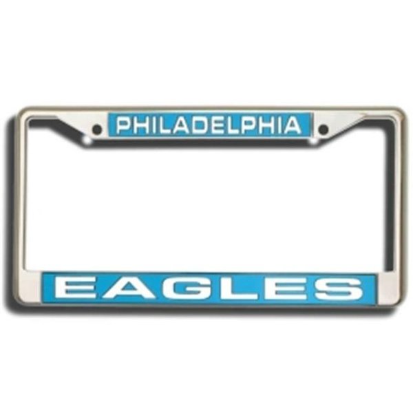 Cisco Independent Philadelphia Eagles License Plate Frame Laser Cut Chrome 9474640258